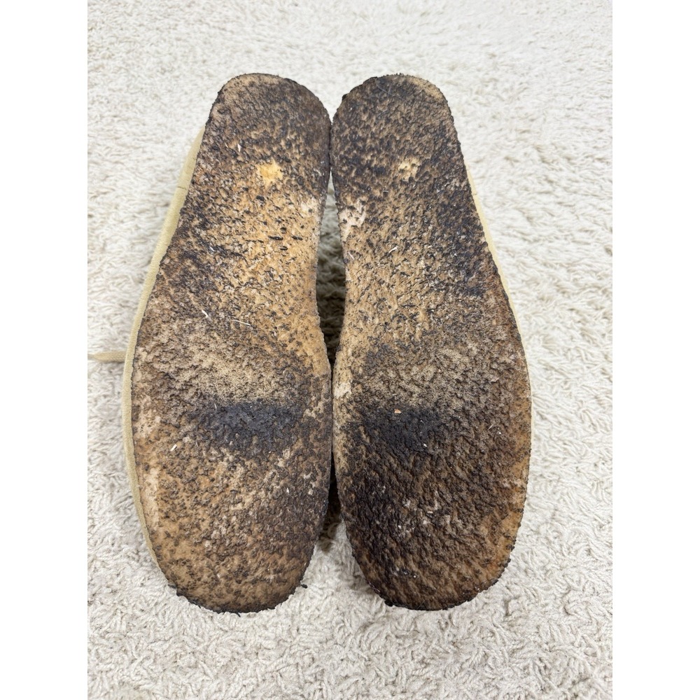 Clarks Originals Wallabee Chukka Boots Shoes Maple Suede Mens 13M Classic Hippie - Picture 10 of 12